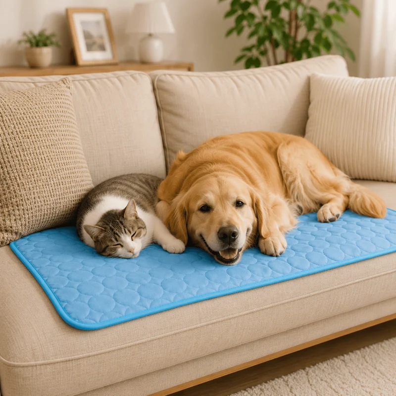 CHILLTAIL | Lit Rafraîchissant Grand Confort pour Chien et Chat