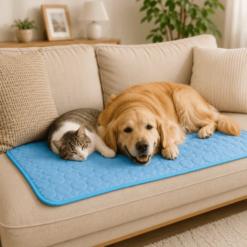 CHILLTAIL | Lit Rafraîchissant Grand Confort pour Chien et Chat