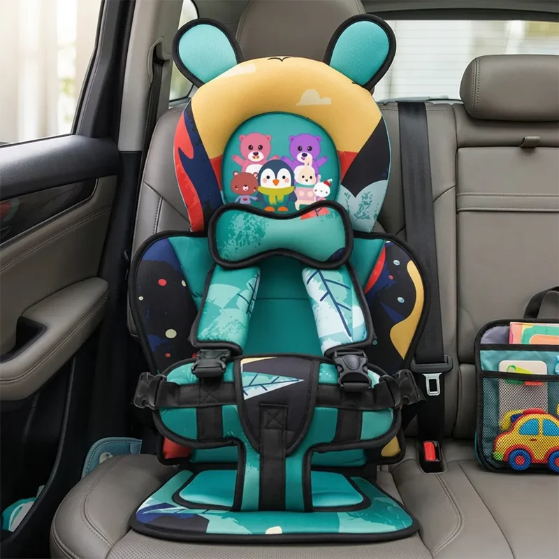 TravelSafe | Siège Rehausseur Voiture Enfant Pliable – Siège Auto Bébé Portable
