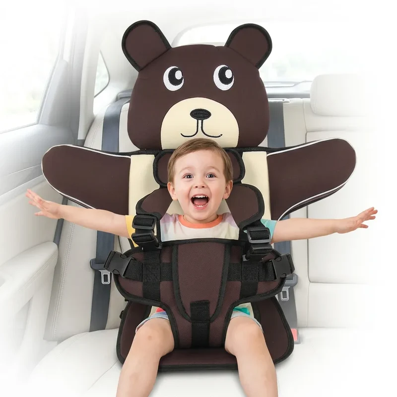 NomadKid | Siège Rehausseur de Voyage Enfant Pliable et Compact
