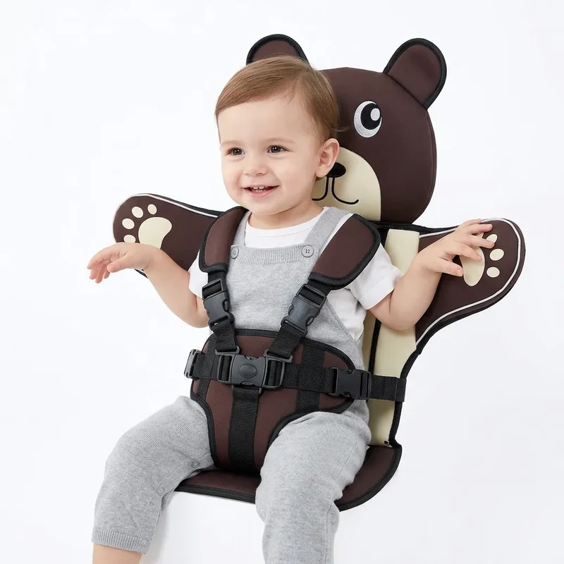 NomadKid | Siège Rehausseur de Voyage Enfant Pliable et Compact