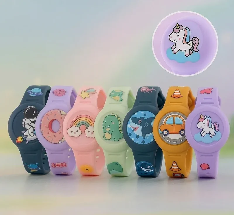 KidTrack | Bracelet Traceur GPS Enfant Compatible AirTag Sans Abonnement