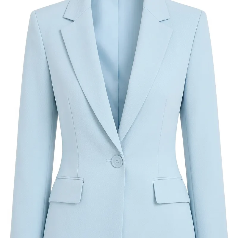 Élégance Prestige | Ensemble Tailleur Femme Blazer Long