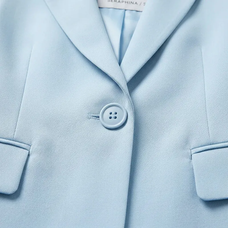 Élégance Prestige | Ensemble Tailleur Femme Blazer Long