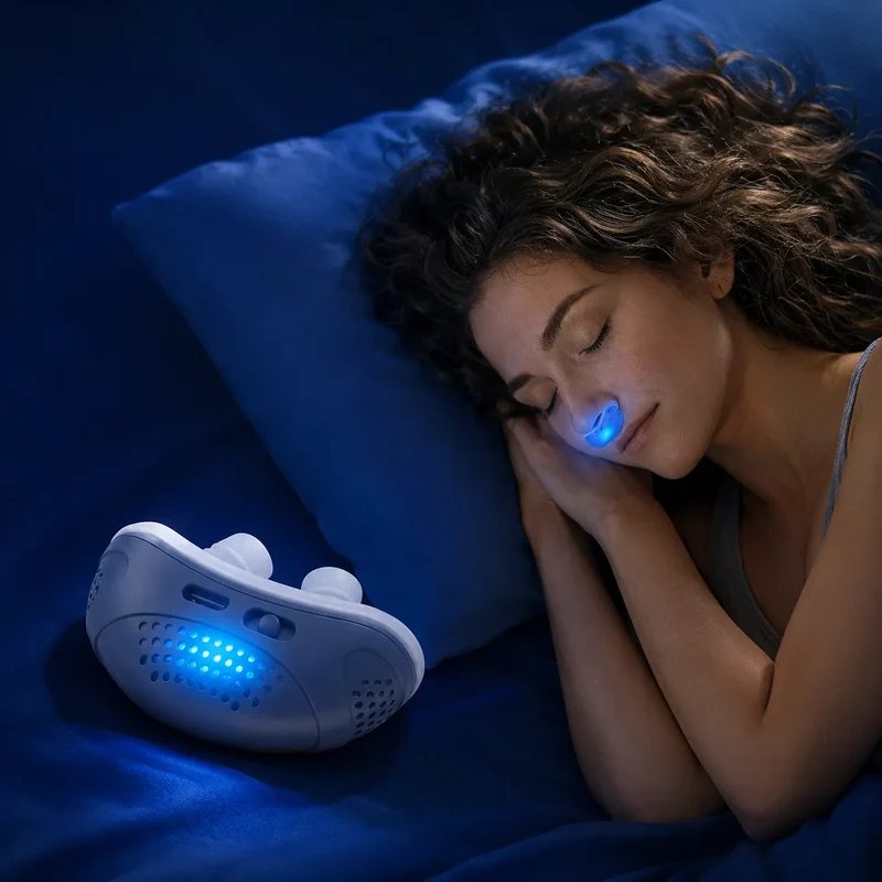 SleepAir | Mini Dispositif Respiratoire Anti-Ronflement Compact