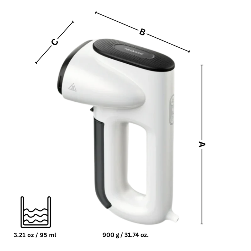 Défroisseur vapeur portable pour vêtements