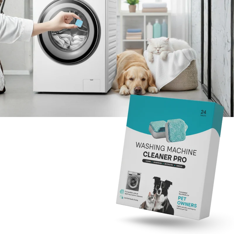Tablettes nettoyantes aux enzymes pour lave-linge