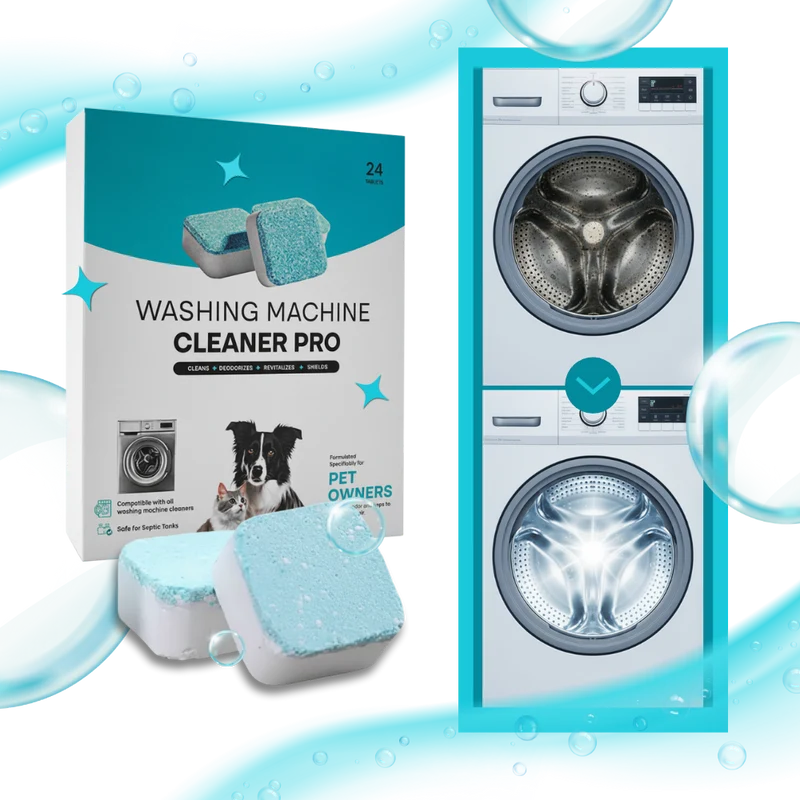 Tablettes nettoyantes aux enzymes pour lave-linge