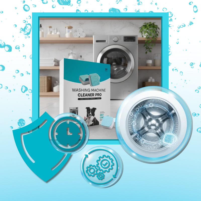Tablettes nettoyantes aux enzymes pour lave-linge