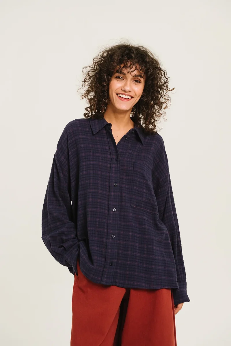 SacreCoeur Chemise Baylie Clan Bleu