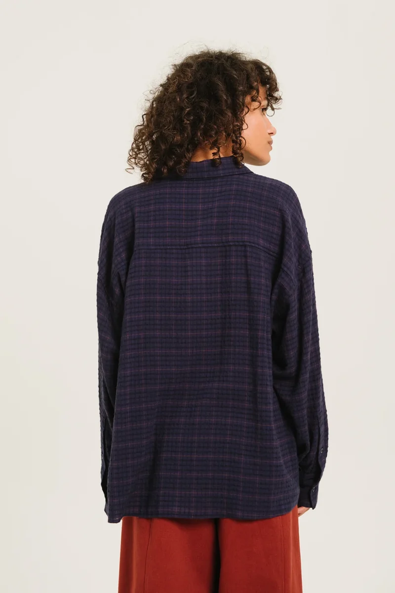 SacreCoeur Chemise Baylie Clan Bleu