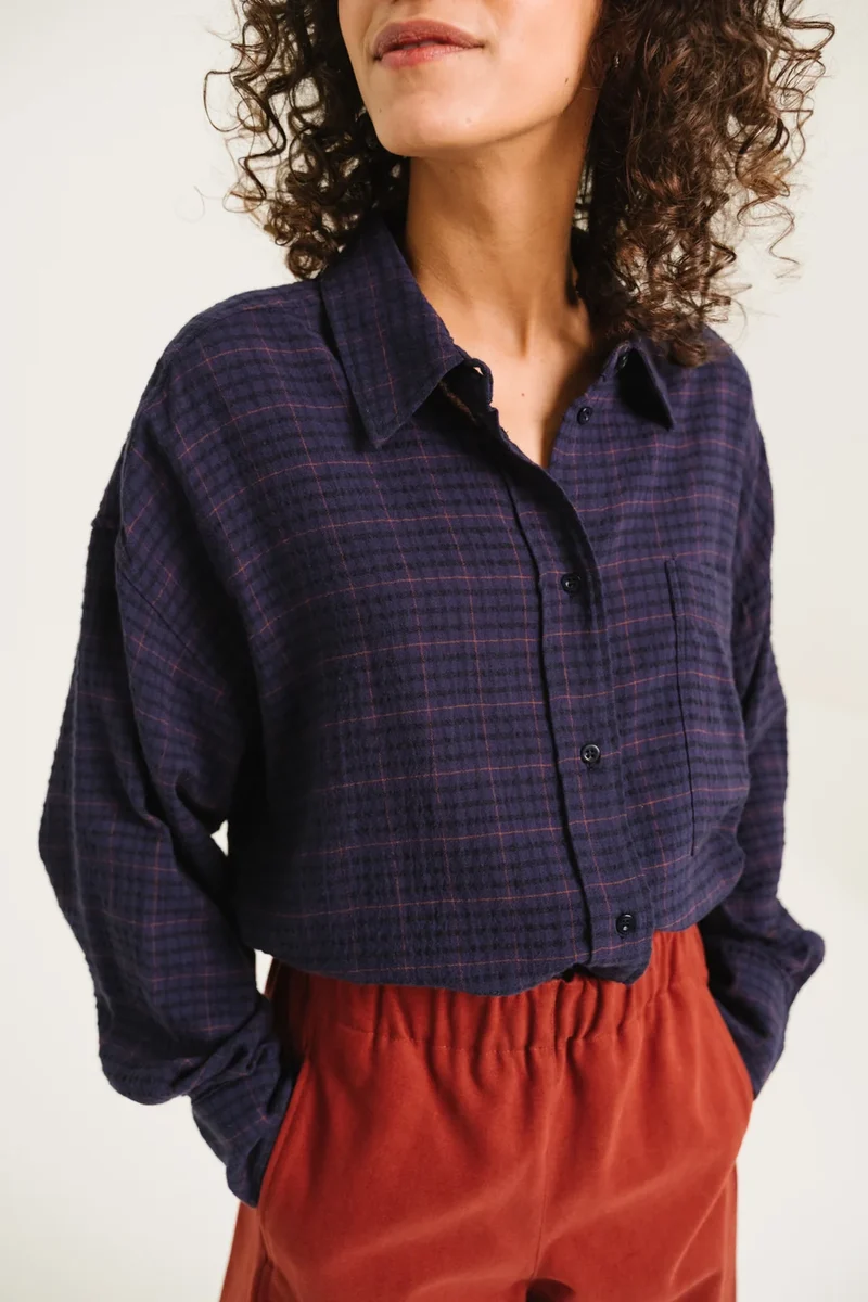 SacreCoeur Chemise Baylie Clan Bleu