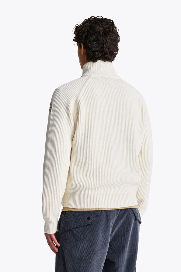 Parajumpers Cardigan Olmo Hybride Warm Ivory