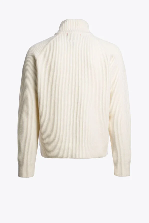 Parajumpers Cardigan Olmo Hybride Warm Ivory