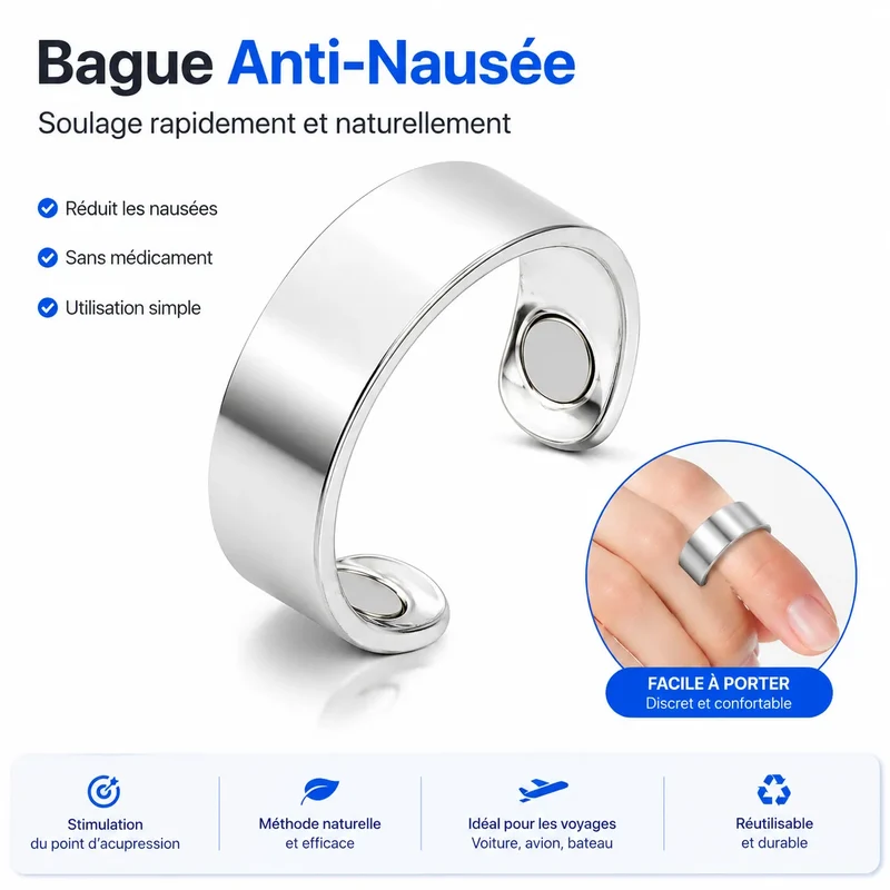 ZenAura | Bague Anti Stress Rotative pour l’Anxiété et la Relaxation
