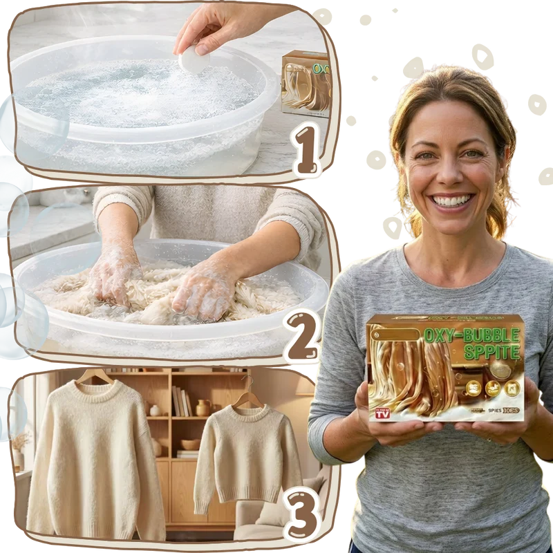 Produit anti-rétrécissement et régénérant pour pulls cachemire