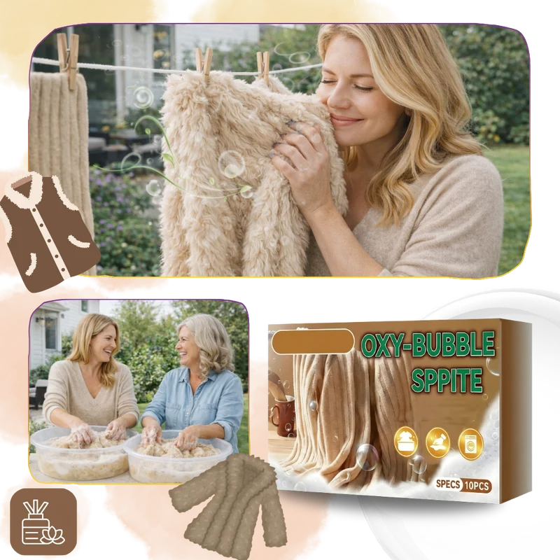 Produit anti-rétrécissement et régénérant pour pulls cachemire