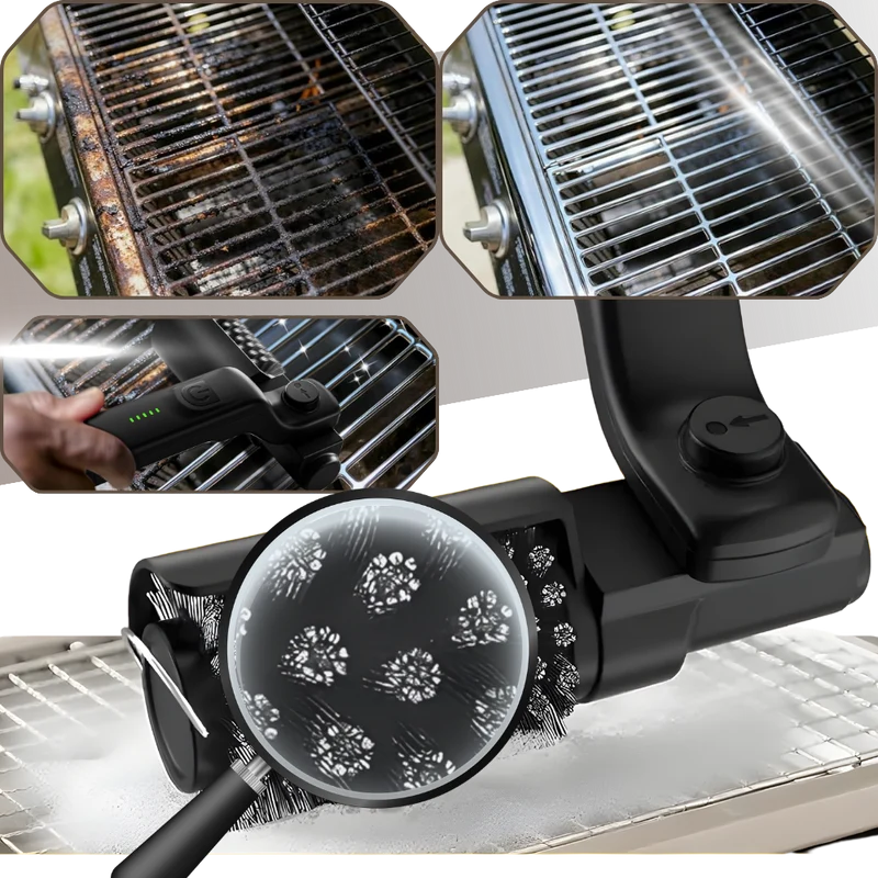 Brosse sans fil pour barbecue
