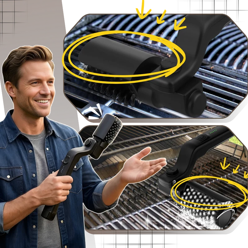 Brosse sans fil pour barbecue