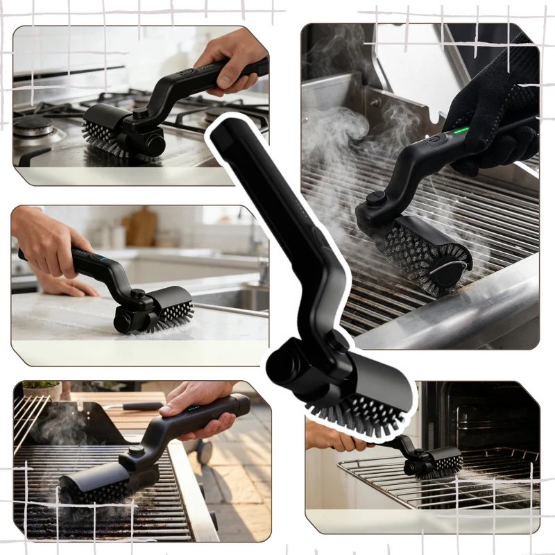 Brosse sans fil pour barbecue
