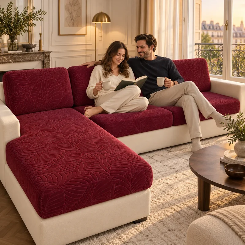 Housse de canapé imperméable | Couvre canapé extensible pour chiens