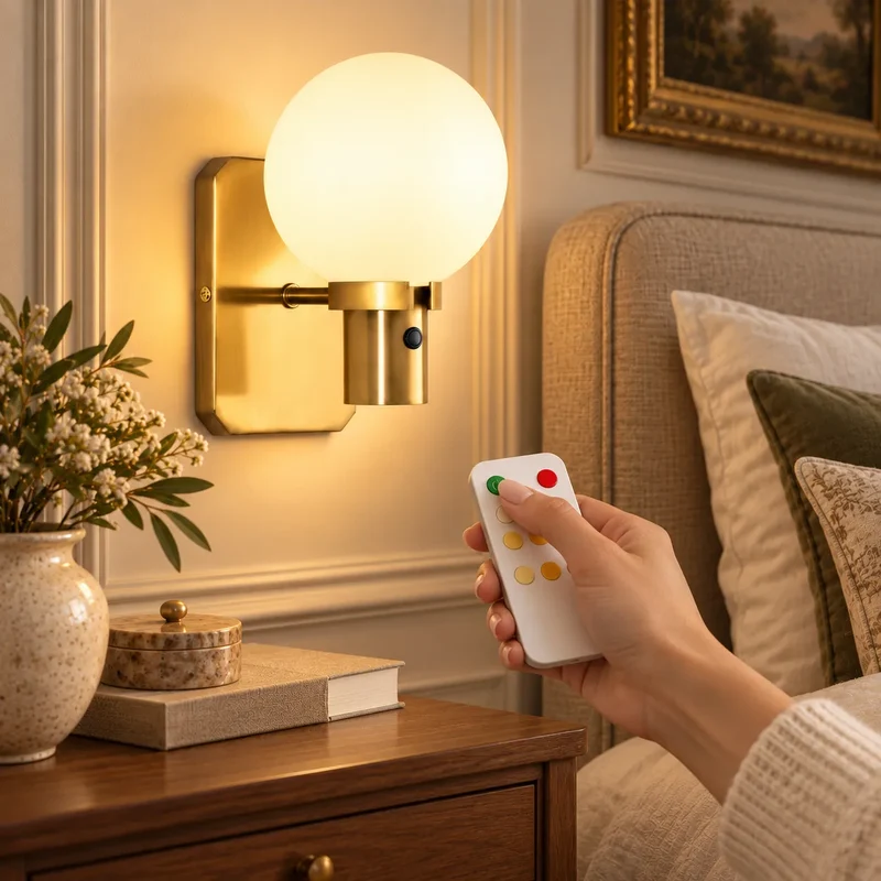 Applique Murale Volta | Applique Murale sans fil rechargeable dimmable avec télécommande