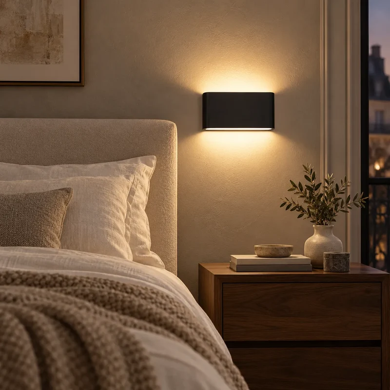 Applique Murale Nordica Alu | Lampe murale en aluminium étanche IP65, chambre et salle de bain