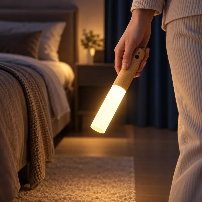 Applique Murale pour Chambre Magna | Veilleuse magnétique rechargeable avec détecteur de mouvement