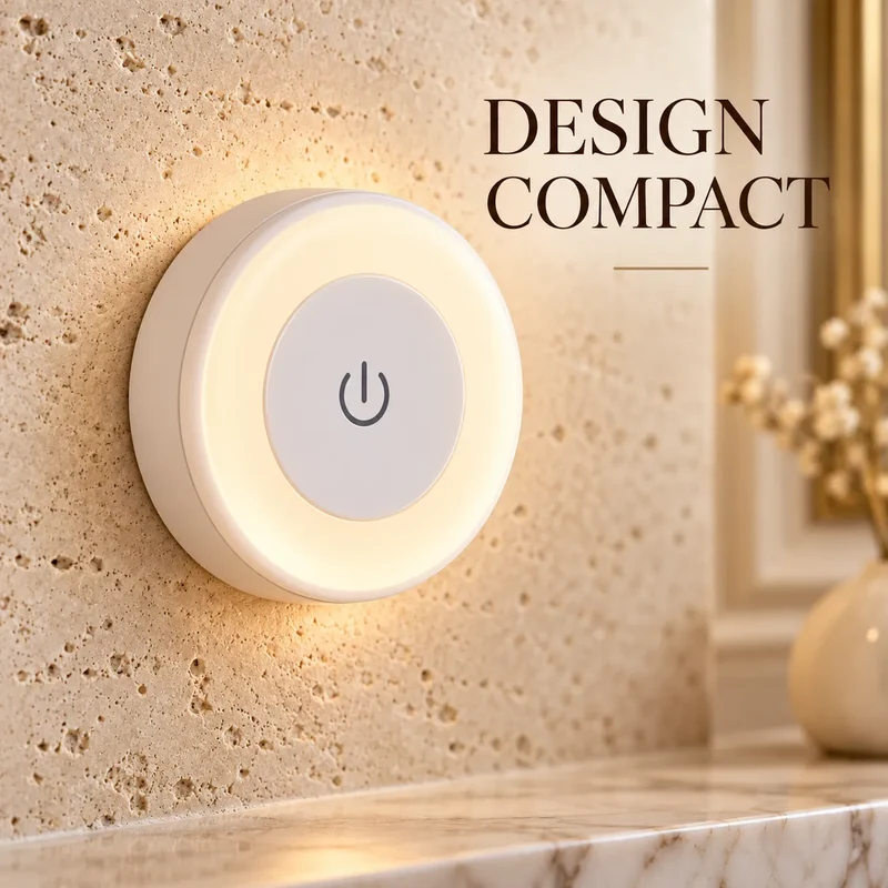 Applique Murale LED Fimura | Lampe murale sans fil rechargeable, tactile et magnétique