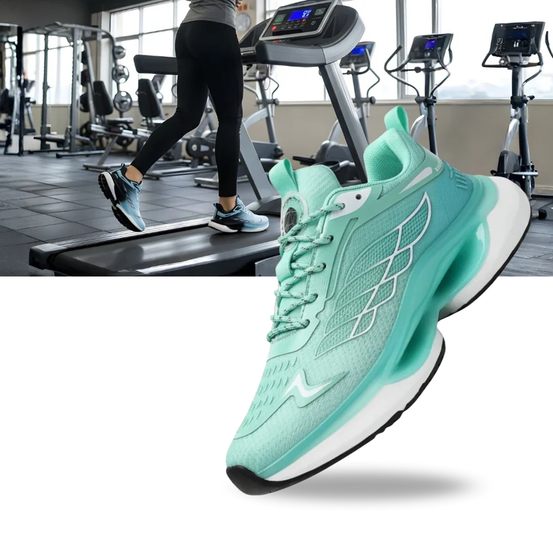 Chaussures de course rembourrées et respirantes