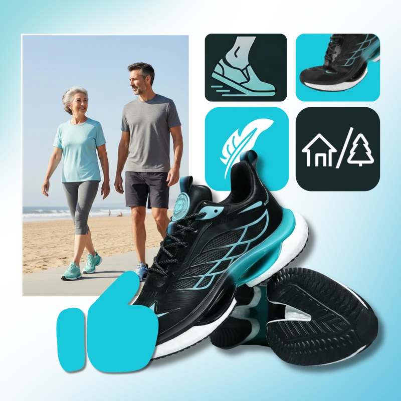 Chaussures de course rembourrées et respirantes