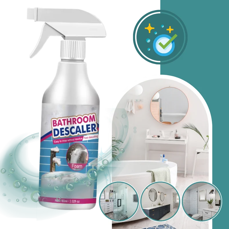 Nettoyant fraîcheur anti-calcaire multisurfaces pour salle de bain