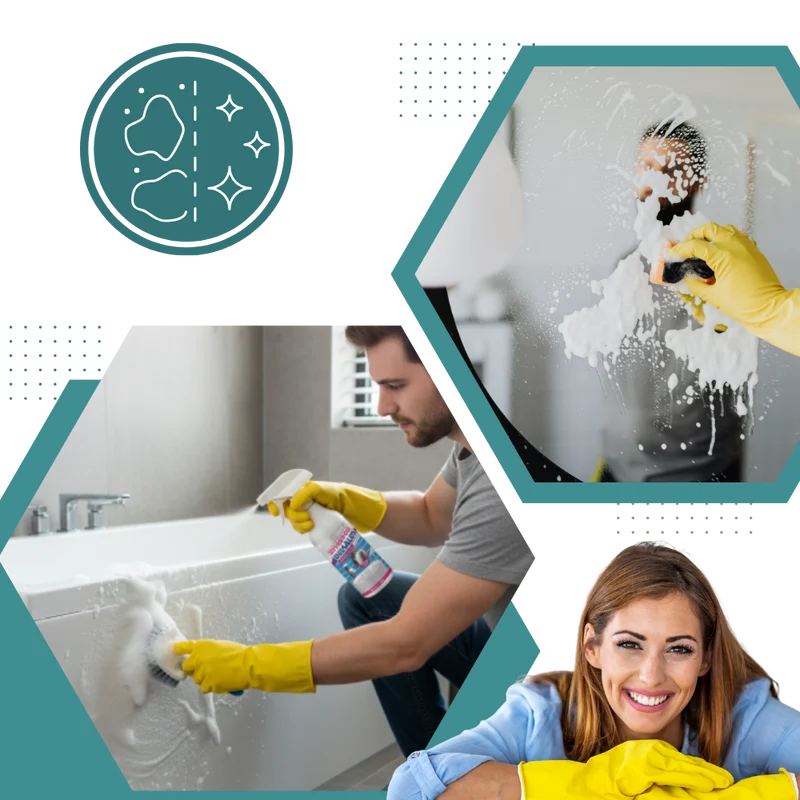 Nettoyant fraîcheur anti-calcaire multisurfaces pour salle de bain