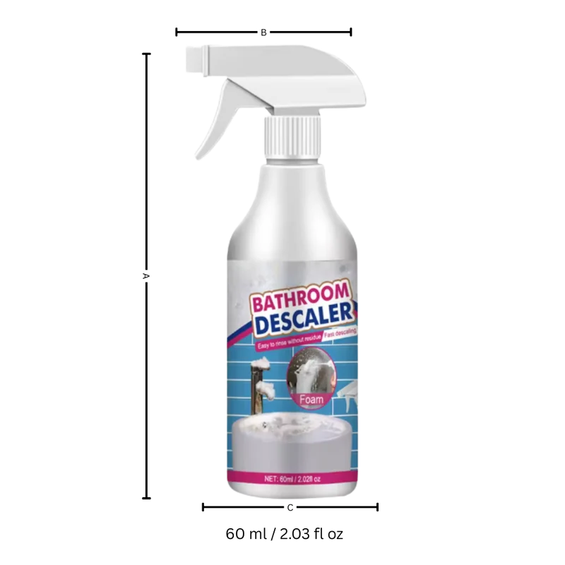 Nettoyant fraîcheur anti-calcaire multisurfaces pour salle de bain