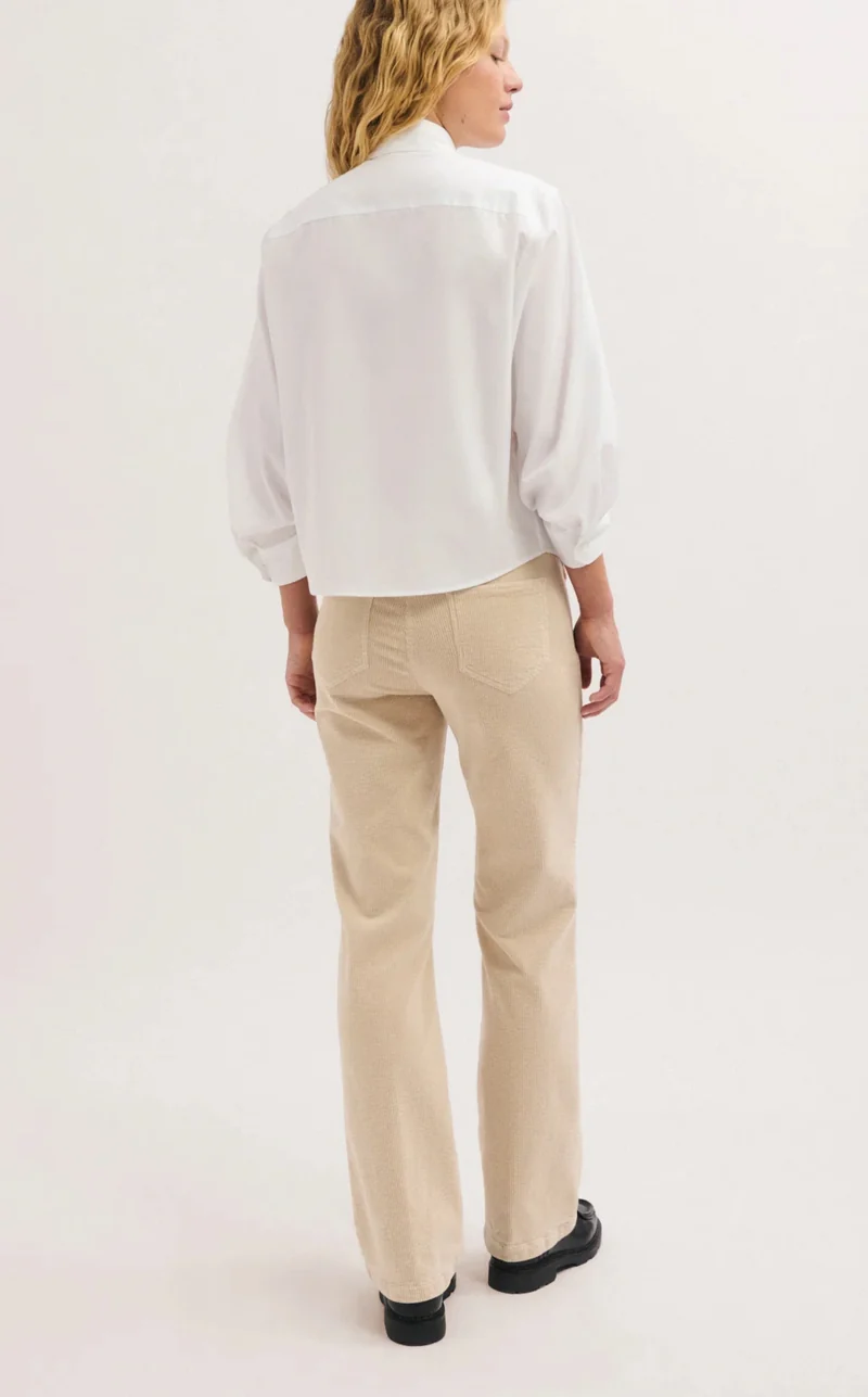 Pablo Chemise Lesta en Popeline Blanc