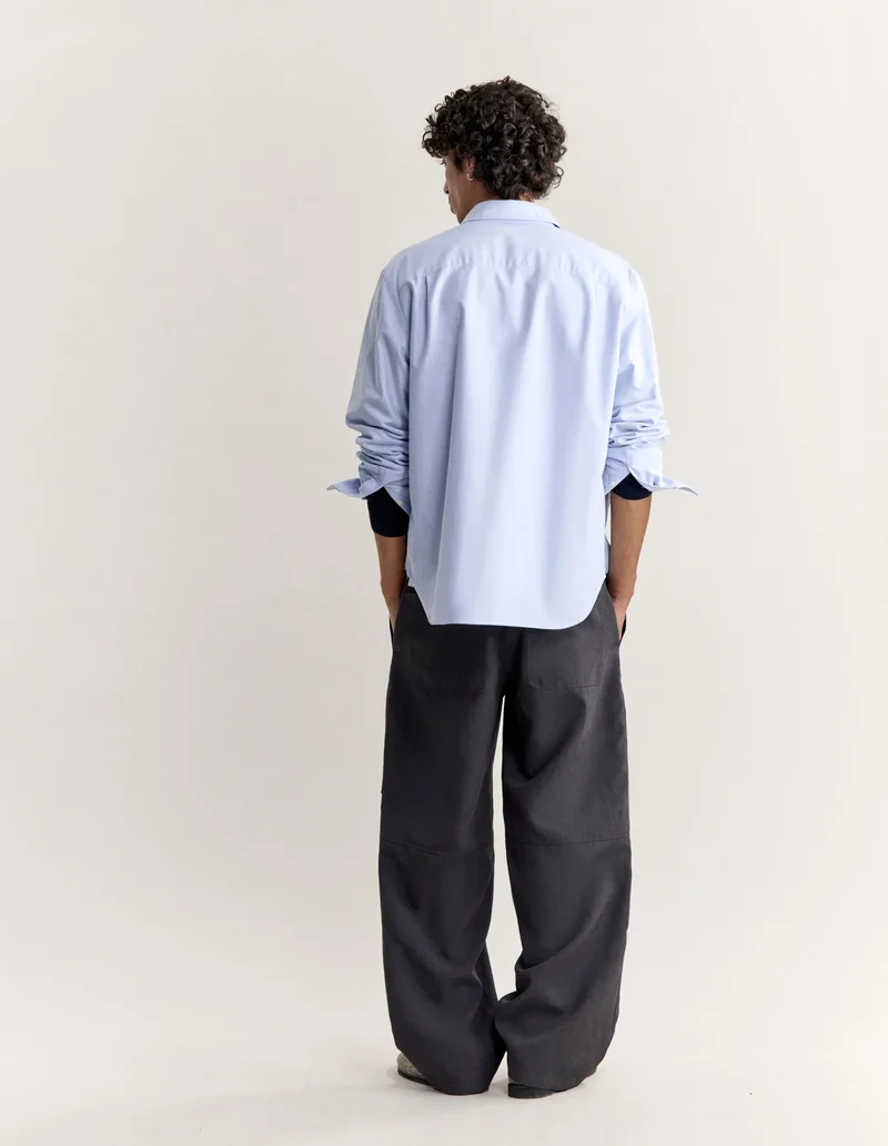 Maison Kitsuné Chemise Profile Fox Casual Pure Blue