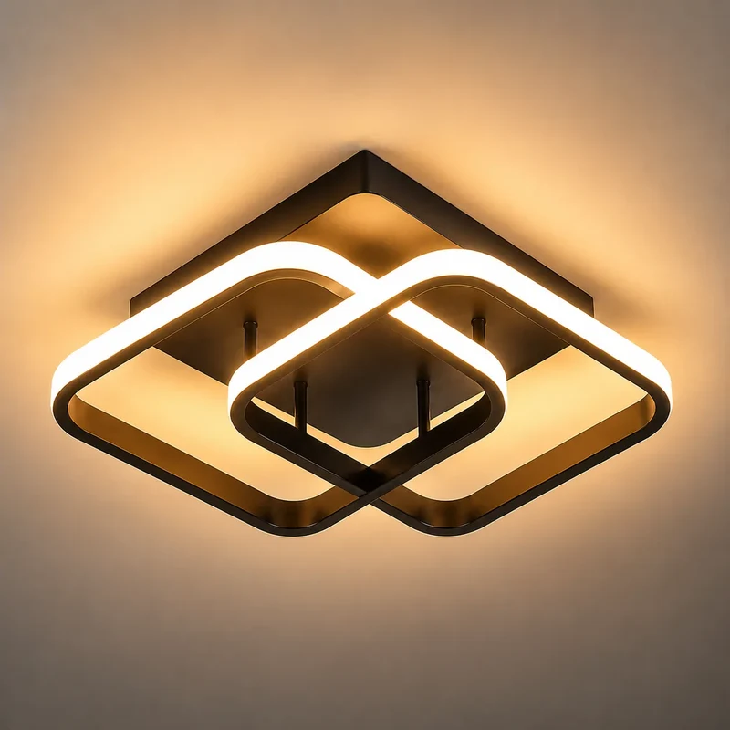 ORBÉLIA™ Moderne | Plafonnier à LED Design avec lumière 3 couleurs