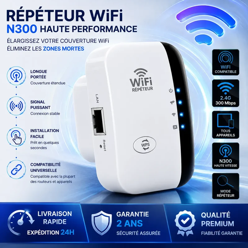 WaveLink™ Compact | repeteur wifi et amplificateur WiFi