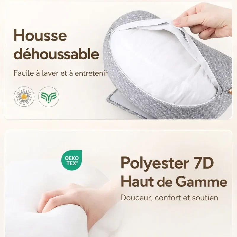Coussin de Grossesse Ergonomique