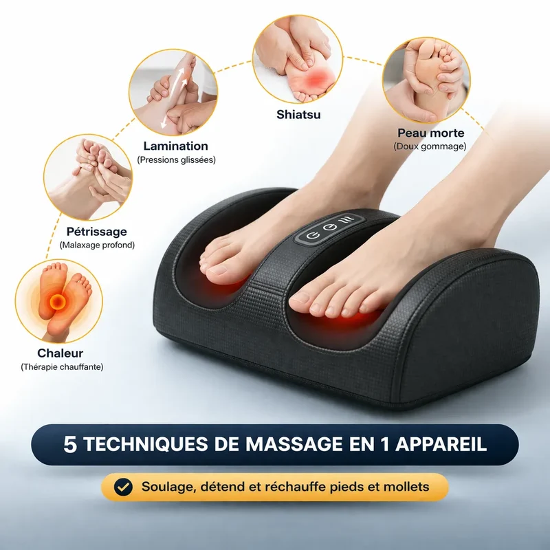 Appareil de Massage des Pieds Électrique