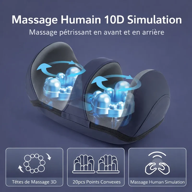 Appareil de Massage des Pieds Électrique