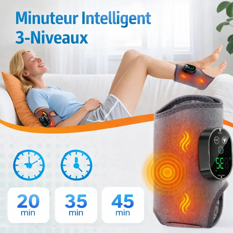 Masseur de Pied Électrique | Appareil de Massage des Pieds Réflexologie