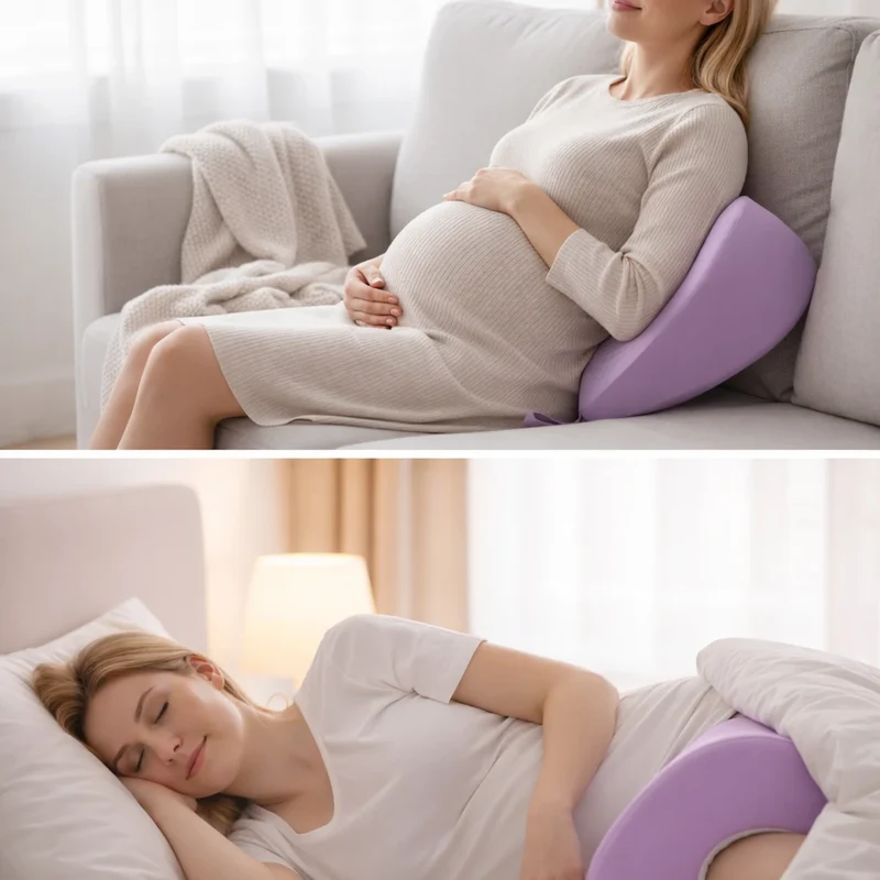 Coussin Genoux Ergonomique à Mémoire de Forme