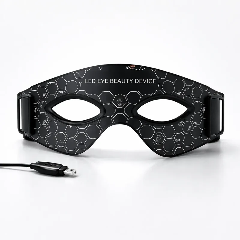 Masque LED Anti-Cernes – Masque Luminothérapie Yeux Lumière Rouge