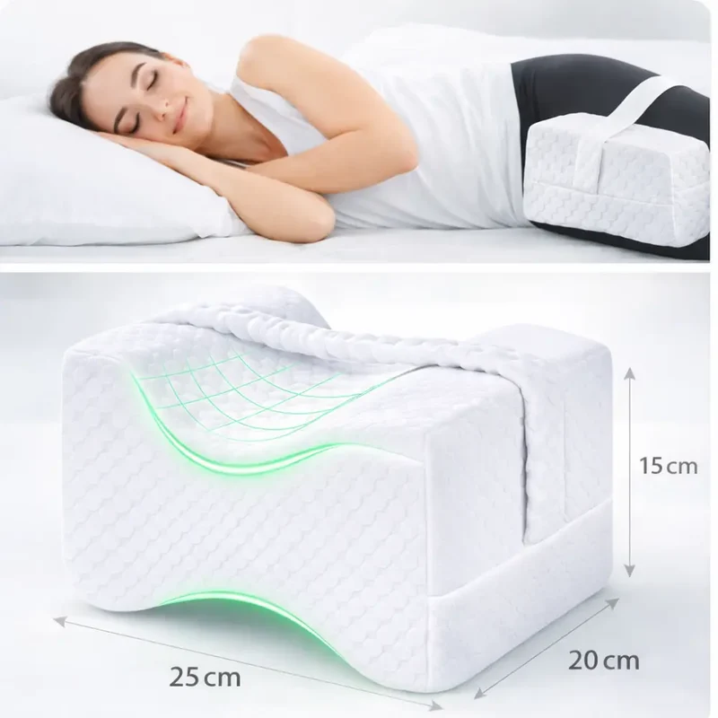 Oreiller ergonomique pour genoux
