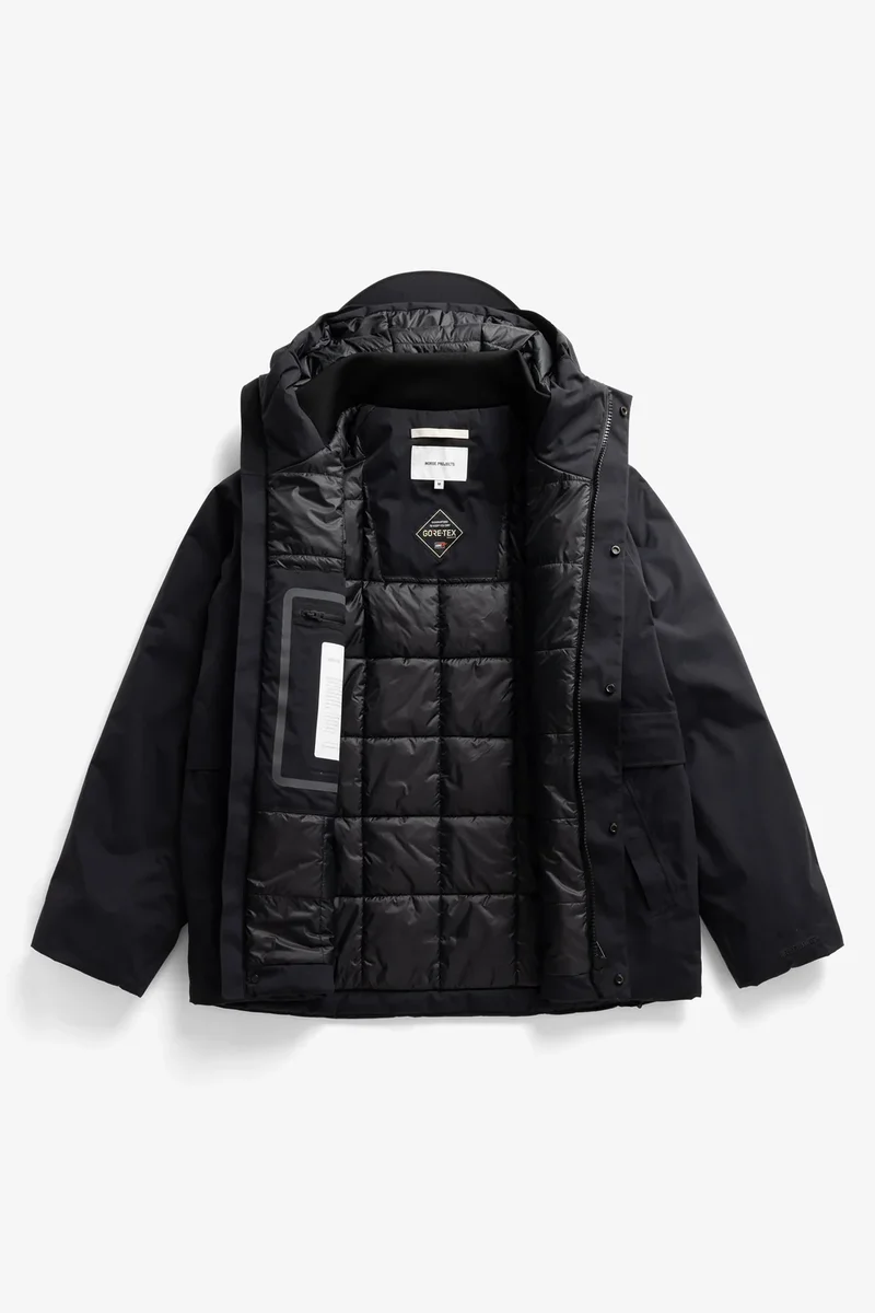 Norse Projects Veste Fyn 4.0 Gore-Tex Insulated Black