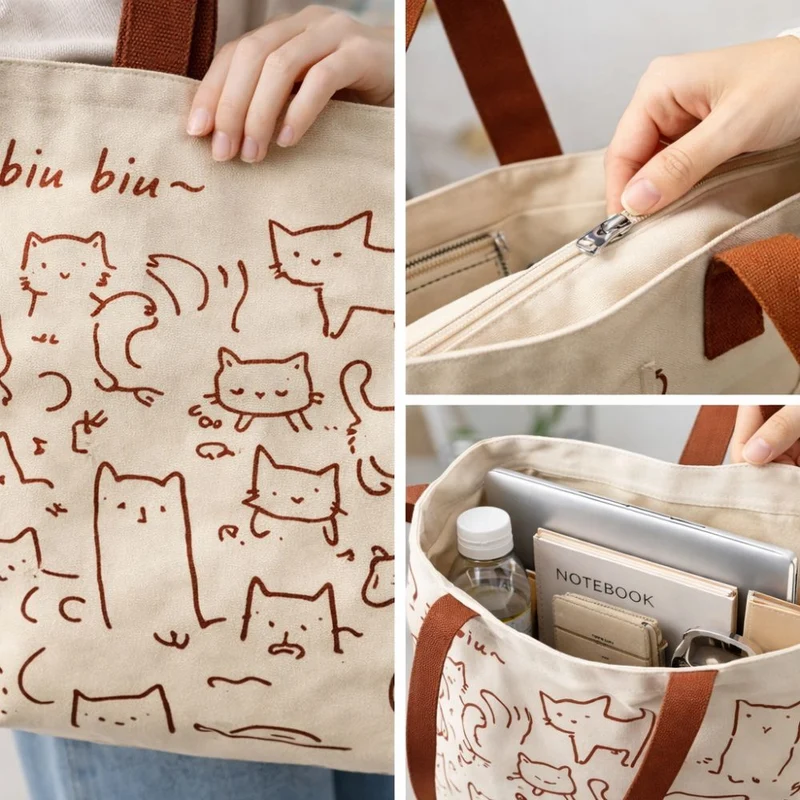 Totebag Femme en Toile