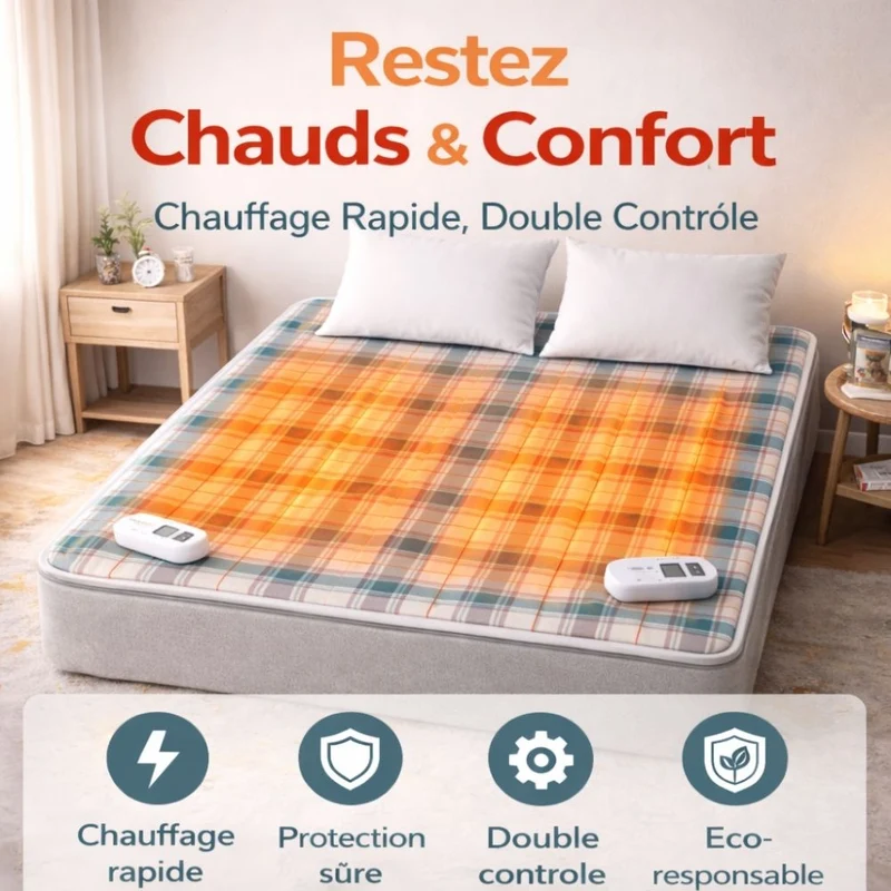 Couverture chauffante électrique