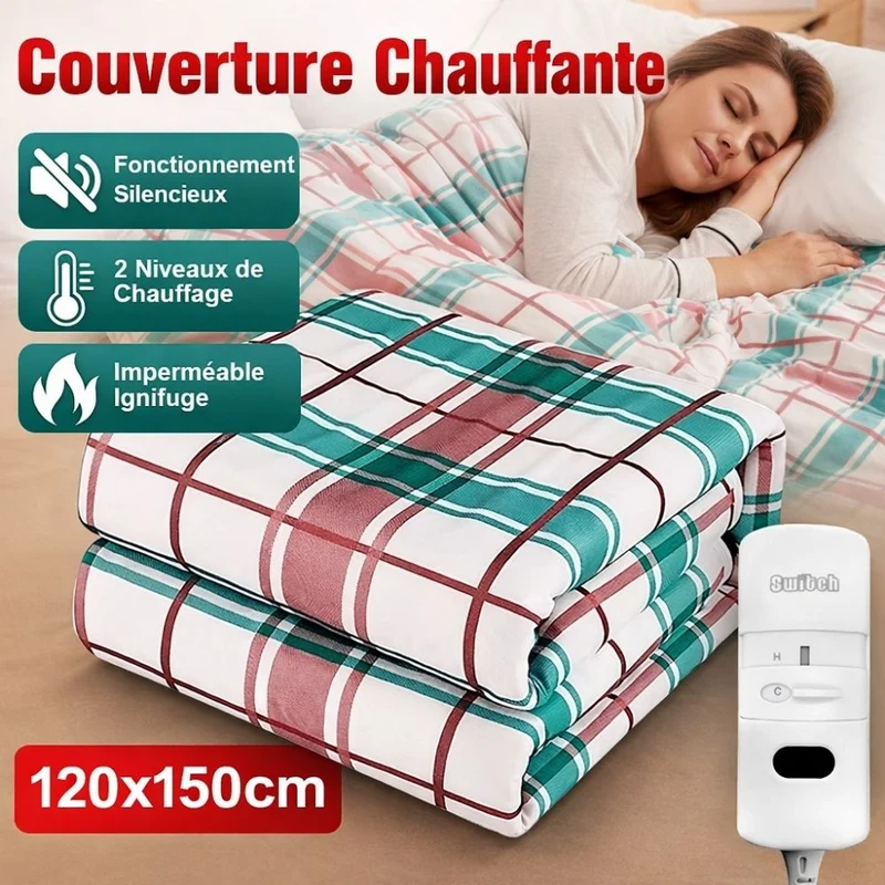Couverture chauffante électrique