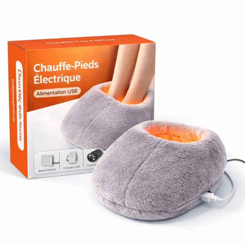 Chauffe-Pieds Électrique USB Ultra Doux